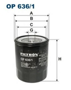 Фильтр масляный Filtron OP6361