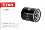 Фильтр масляный TSN 9.2.235