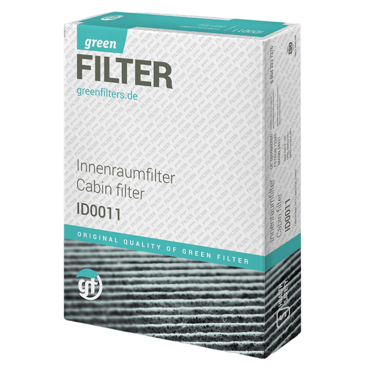 Фильтр салонный GREEN FILTER IF0303K Peugeot 6072.0-3.0/HDi 00>