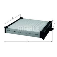 Фильтр салонный Knecht LA227