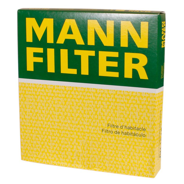 Фильтр салонный MANN FILTER CU1919 Toyota Yaris 1.0i/1.3i/1.4 D-4D 06>