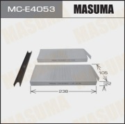 Фильтр салонный Masuma MCE4053
