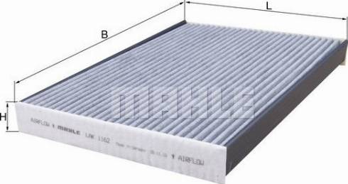 Фильтр воздушный Knecht LAK1162