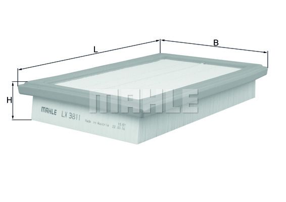 Фильтр воздушный Knecht LX3811