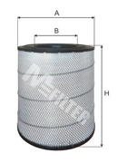 Фильтр воздушный MFILTER A512