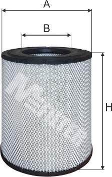 Фильтр воздушный MFILTER A560