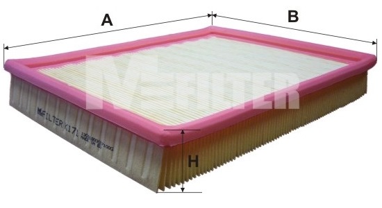 Фильтр воздушный MFILTER K171