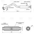 Trialli EAM0365 Suzuki Grand Vitara (05-) 1.6i 16v дополнительный (резонатор) алюминизированная сталь