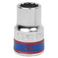 King Tony 433013M двенадцатигранная короткая 1/2 дюйма 13 мм