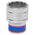 King Tony 433023M двенадцатигранная короткая 1/2 дюйма 23 мм