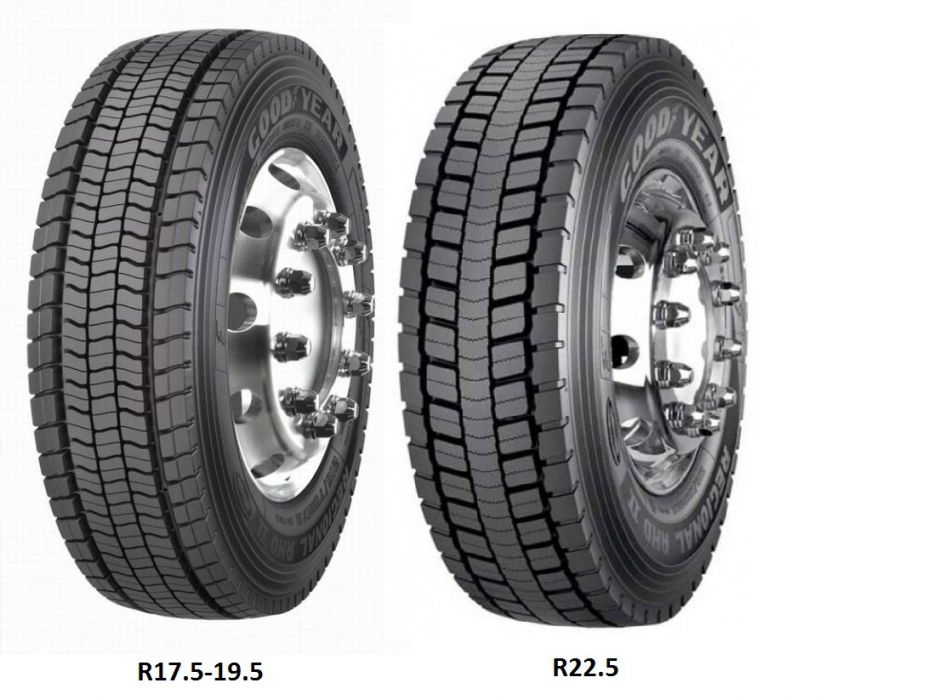 Грузовая шина Goodyear Regional RHD II+ 315/70R22,5 154/150M ведущая PR
