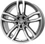 Легковой диск Alutec DriveX 9,5x21 5x112 ET53 66,5 Metal Grey Front Polished