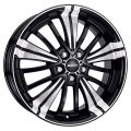 Alutec Ecstasy 9,5x20 5x112 ET70 70,1 Diamond Black Front Polished