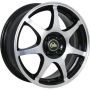 Легковой диск CrossStreet CR-15 5,5x14 4x108 ET43 63,4 BKF
