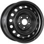 Легковой диск Евразиа ТАПО 75J55X 6,5x16 5x114,3 ET55 64 Black (уценка: имеется дефект мятый обод + следы монтажа)
