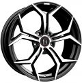 HARP Y-50 9x20 5x112 ET25 66,6 Satin Black / Machined Face
