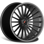 Легковой диск Inforged IFG36 8x18 5x120 ET30 72,6 Black Machined Lip