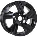 KDW KD1520 6x15 4x100 ET46 54,1 Black Painted
