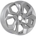KDW KD1620 6,5x16 5x114,3 ET45 60,1 Light Silver Painted