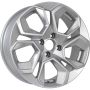 Легковой диск KDW KD1620 6,5x16 4x100 ET45 60,1 Silver Painted
