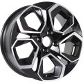 KDW KD1620 6,5x16 5x112 ET45 57,1 Black Front Polished