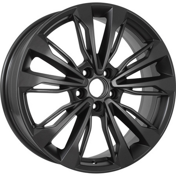 Легковой диск KDW KD1830 7x18 5x108 ET38 60,1 Matt Black Painted