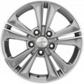 Khomen Wheels Double-Spoke 611 6,5x16 5x108 ET50 63,35 F-Silver