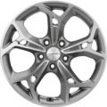 Khomen Wheels Double-Spoke 702 7x17 5x114,3 ET48,5 67,1 Gray