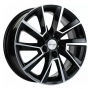 Легковой диск Khomen Wheels KHW1507 6x15 5x100 ET37 54,1 Black-FP