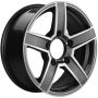 Легковой диск Khomen Wheels KHW1614 (Niva 4x4) 6,5x16 5x139,7 ET35 98,5 Gray-FP