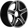 Легковой диск Khomen Wheels KHW1614 (Niva 4x4) 6,5x16 5x139,7 ET40 98,5 Black-FP