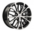 Khomen Wheels KHW1705 7x17 5x114,3 ET45 60,1 Black-FP