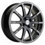Легковой диск Khomen Wheels KHW1707 6,5x17 4x100 ET50 60,1 Gray-FP