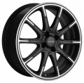 Khomen Wheels KHW1707 6,5x17 4x100 ET49 54,1 Black-FP matt