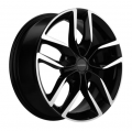 Khomen Wheels KHW1708 6,5x17 5x114,3 ET46 67,1 Black-FP