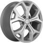 Легковой диск Khomen Wheels KHW1710 6,5x17 5x120 ET55 65,1 F-Silver-FP