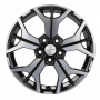 Легковой диск Khomen Wheels KHW1715 7x17 5x110 ET46 63,3 Black-FP