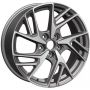 Легковой диск Khomen Wheels KHW1722 6,5x17 5x114,3 ET45 67,1 Gray-FP