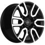 Легковой диск Khomen Wheels KHW1723 8x17 6x139,7 ET38 67,1 Black-FP
