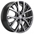 Khomen Wheels KHW1806 7x18 5x114,3 ET45 66,1 Gray-FP