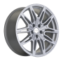 Легковой диск Khomen Wheels KHW1904 9,5x19 5x112 ET40 66,6 Silver-FP