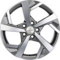 Khomen Wheels Y-Spoke 712 7x17 5x114,3 ET45 66,1 F-Silver