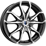 Легковой диск КиК Brent (КС733) 6x16 4x100 ET49 54,1 Алмаз черный