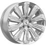 Легковой диск КиК Humber (KP1061) 8x20 5x114,3 ET40 60,1 Elite Silver
