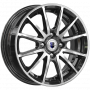 Легковой диск КиК Квант 5,5x14 4x100 ET40 54,1 Алмаз черный