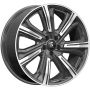 Легковой диск КиК Premium КР1067 (Kleemann) 8,5x20 5x108 ET36 65,1 Diamond Black Gris