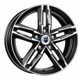 КиК Sayan (КС731) 6x16 5x100 ET38 57,1 Алмаз черный