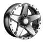 Легковой диск LS 1284 8x17 6x139,7 ET25 106,1 BKF