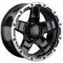 Легковой диск LS 1371 9,5x18 6x139,7 ET5 106,1 BKL