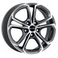 MAK Hessen 7x17 5x112 ET42 76 Silver